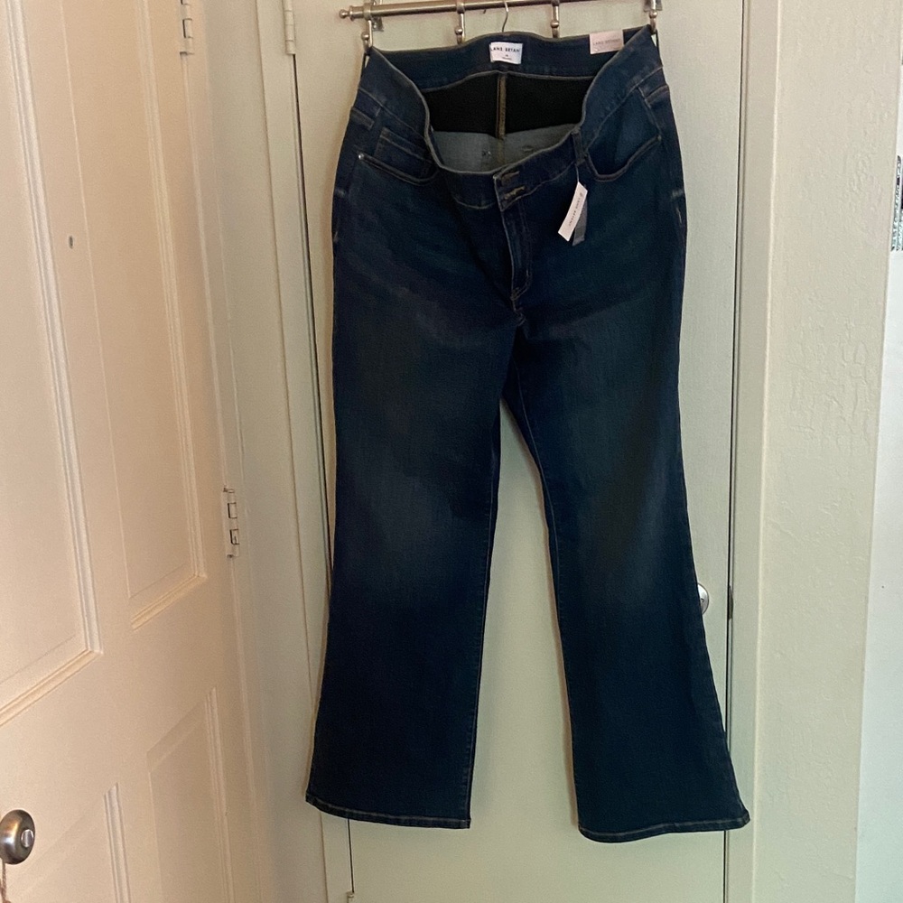 Lane Bryant Dark Indigo Flared Jeans